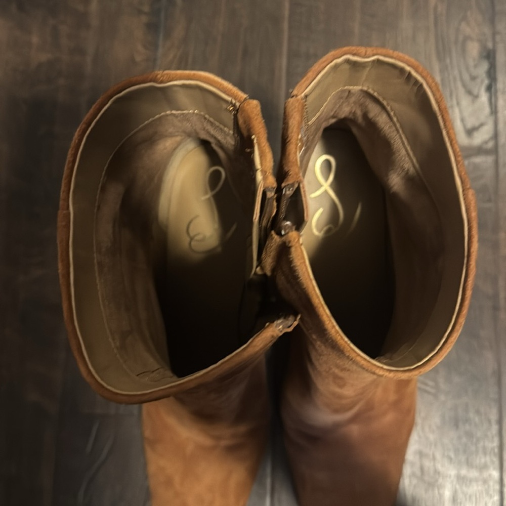 Brown Suede Ankle Boots - Picture 5 of 8